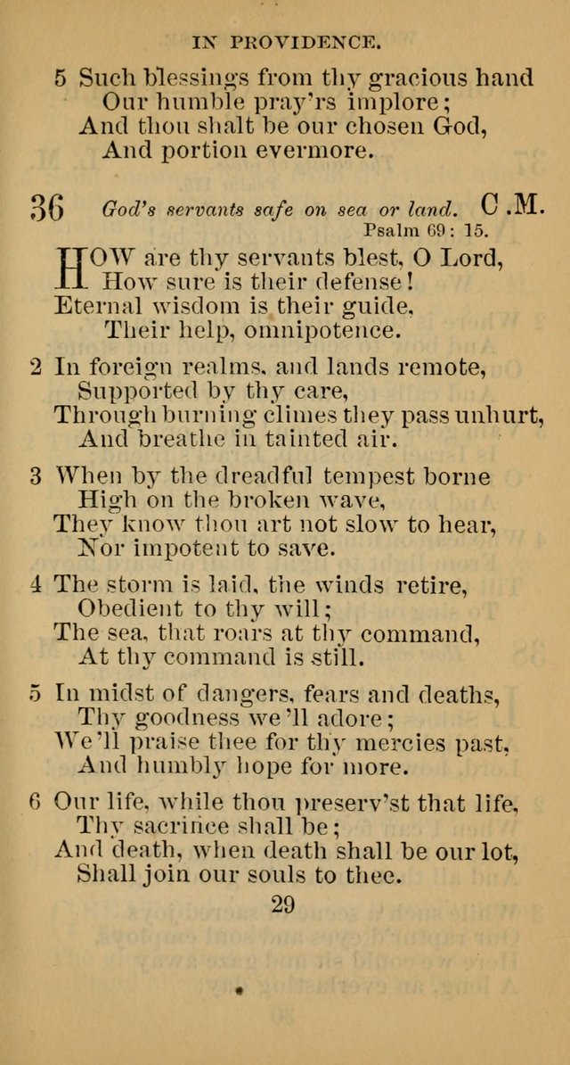 A Collection of Psalms, Hymns and Spiritual Songs; suited to the various kinds of Christian worship; and especially designed for and adapted to the Fraternity of the Brethren... page 36