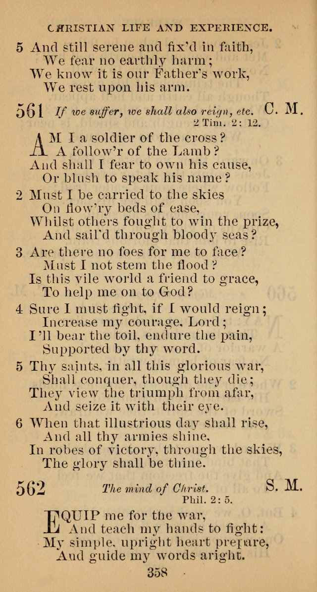 A Collection of Psalms, Hymns and Spiritual Songs; suited to the various kinds of Christian worship; and especially designed for and adapted to the Fraternity of the Brethren... page 365