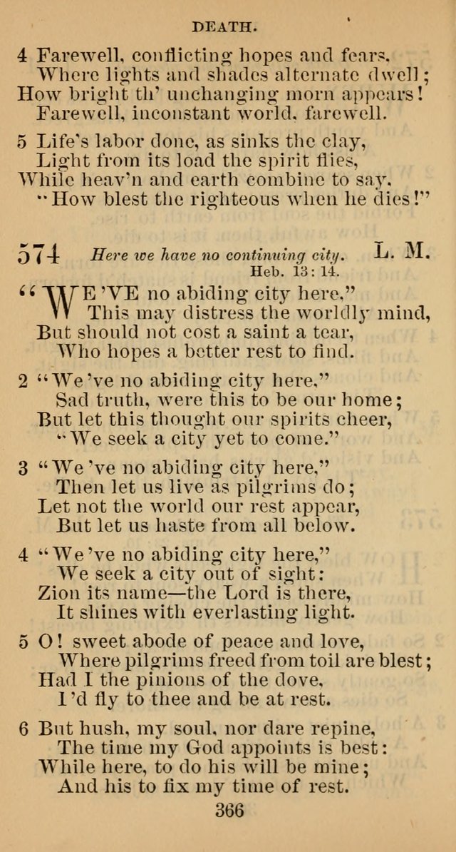 A Collection of Psalms, Hymns and Spiritual Songs; suited to the various kinds of Christian worship; and especially designed for and adapted to the Fraternity of the Brethren... page 373