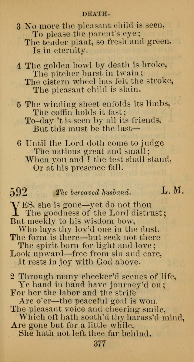 A Collection of Psalms, Hymns and Spiritual Songs; suited to the various kinds of Christian worship; and especially designed for and adapted to the Fraternity of the Brethren... page 384