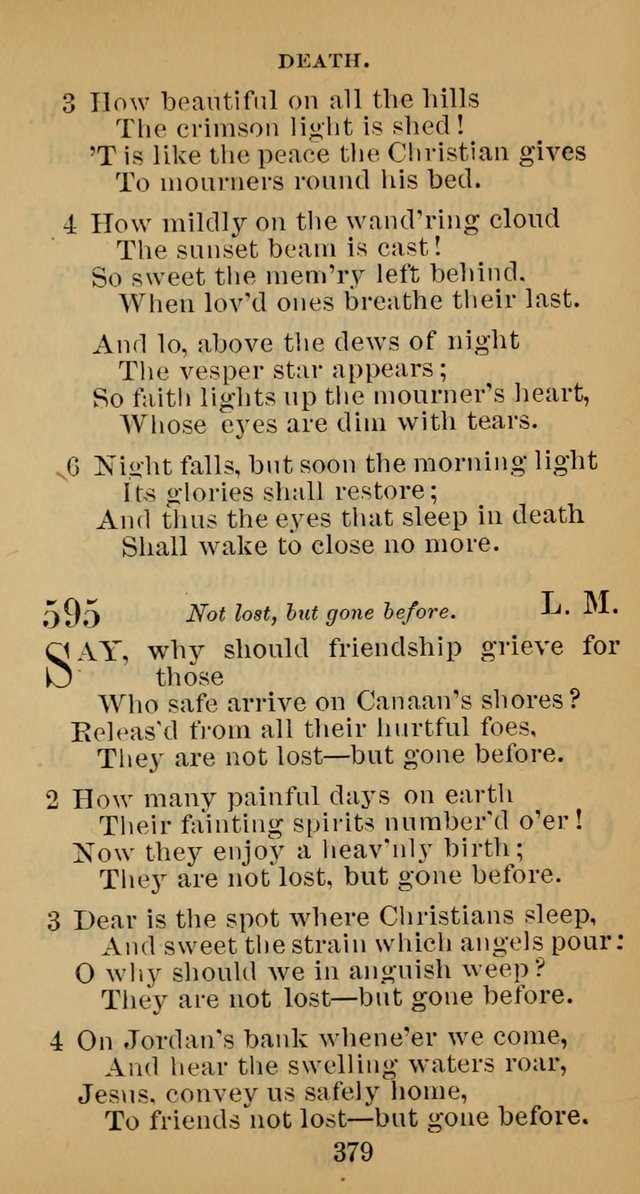 A Collection of Psalms, Hymns and Spiritual Songs; suited to the various kinds of Christian worship; and especially designed for and adapted to the Fraternity of the Brethren... page 386