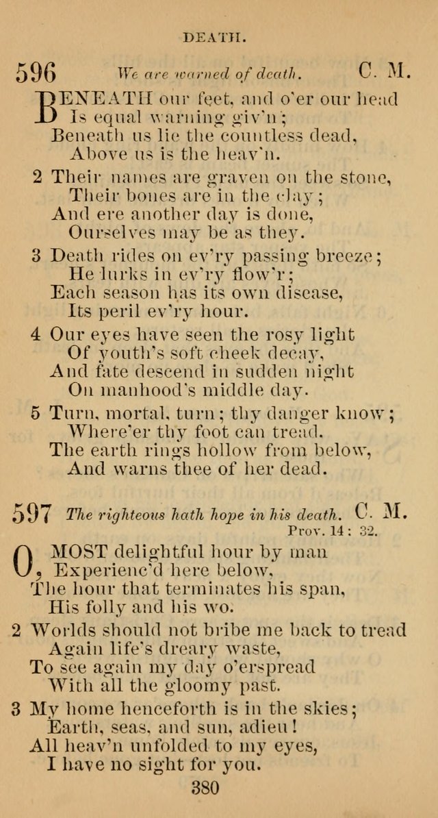 A Collection of Psalms, Hymns and Spiritual Songs; suited to the various kinds of Christian worship; and especially designed for and adapted to the Fraternity of the Brethren... page 387