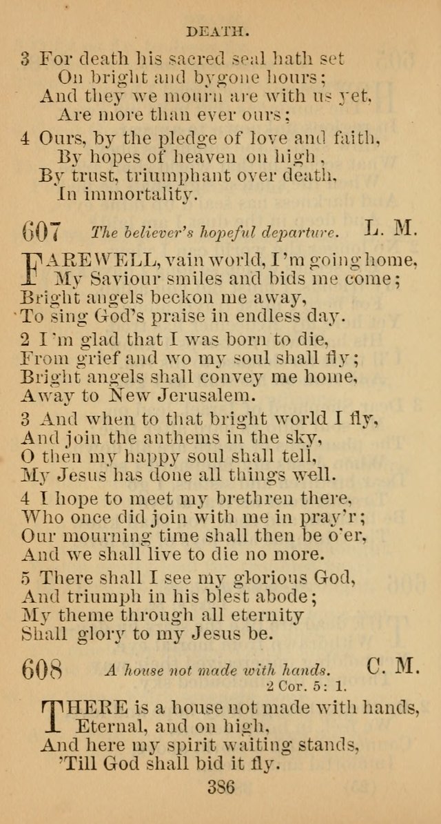 A Collection of Psalms, Hymns and Spiritual Songs; suited to the various kinds of Christian worship; and especially designed for and adapted to the Fraternity of the Brethren... page 393