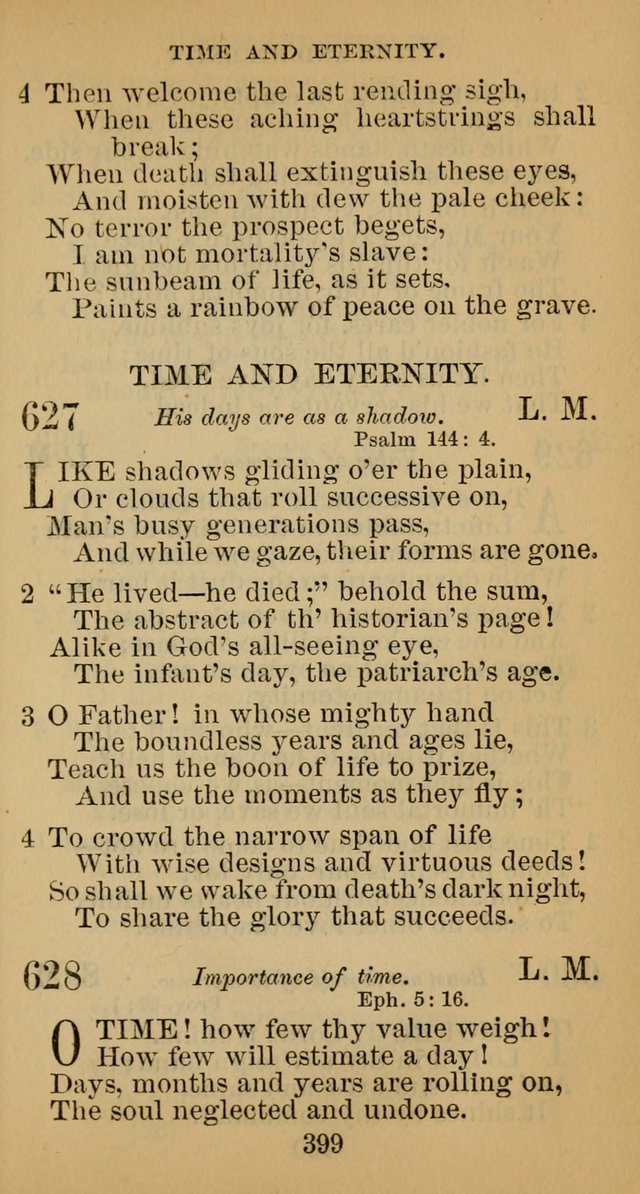 A Collection of Psalms, Hymns and Spiritual Songs; suited to the various kinds of Christian worship; and especially designed for and adapted to the Fraternity of the Brethren... page 406