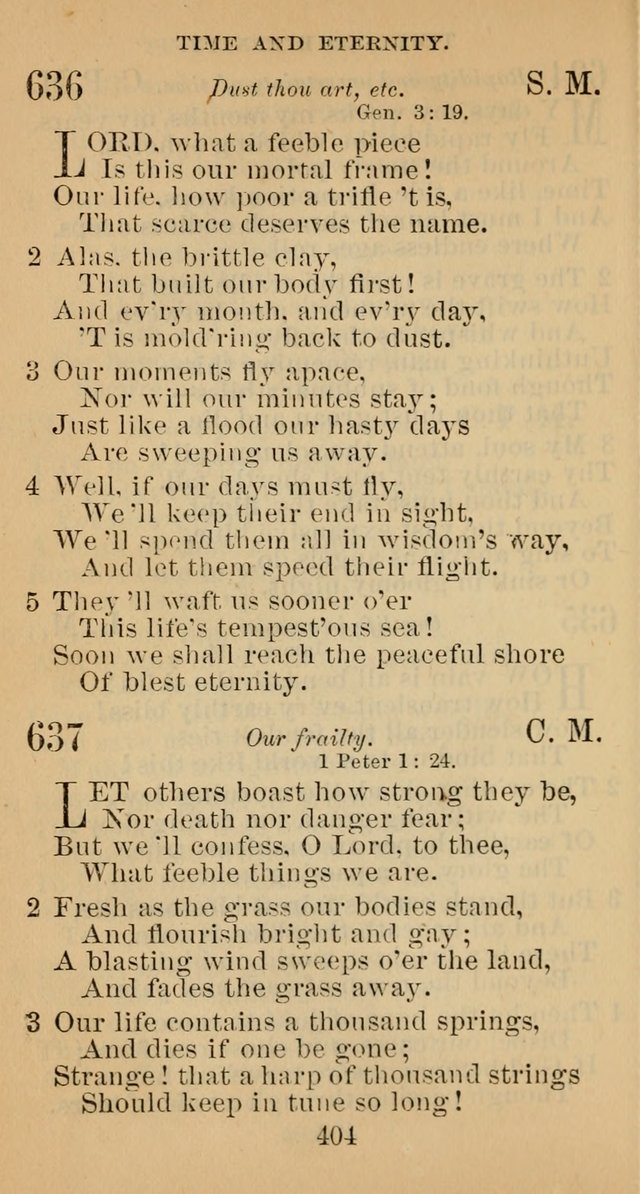 A Collection of Psalms, Hymns and Spiritual Songs; suited to the various kinds of Christian worship; and especially designed for and adapted to the Fraternity of the Brethren... page 411