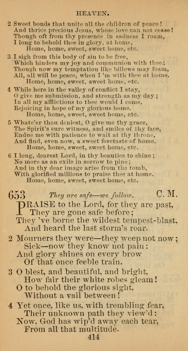 A Collection of Psalms, Hymns and Spiritual Songs; suited to the various kinds of Christian worship; and especially designed for and adapted to the Fraternity of the Brethren... page 421