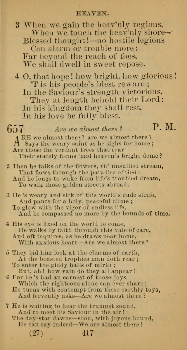 A Collection of Psalms, Hymns and Spiritual Songs; suited to the various kinds of Christian worship; and especially designed for and adapted to the Fraternity of the Brethren... page 424