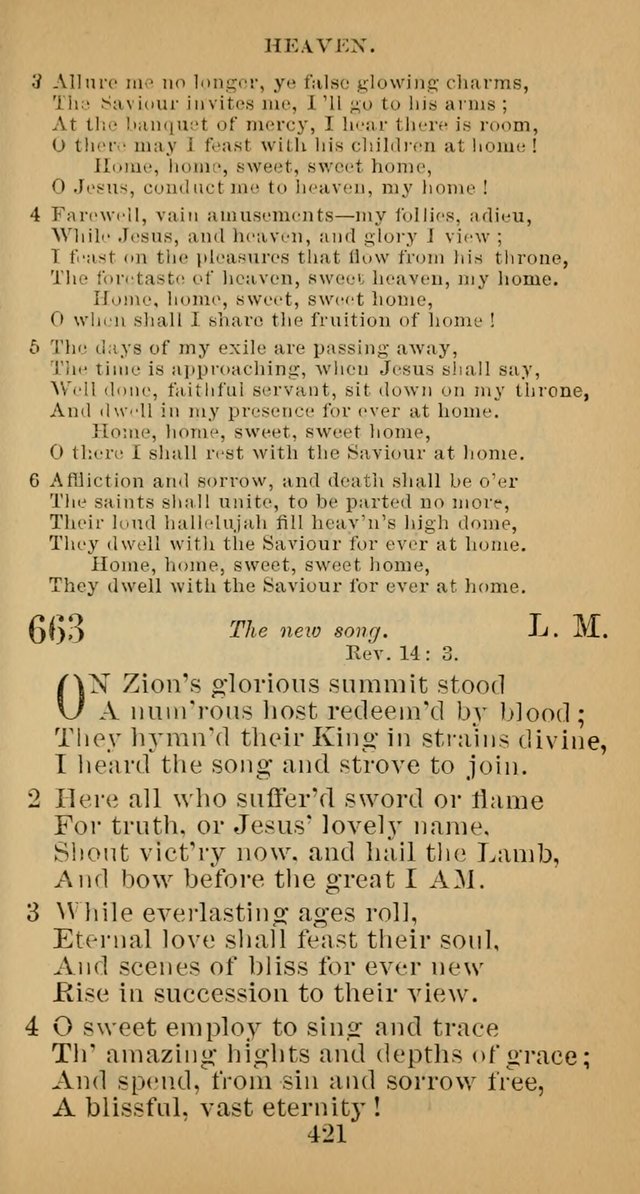 A Collection of Psalms, Hymns and Spiritual Songs; suited to the various kinds of Christian worship; and especially designed for and adapted to the Fraternity of the Brethren... page 428