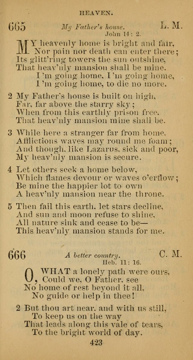 A Collection of Psalms, Hymns and Spiritual Songs; suited to the various kinds of Christian worship; and especially designed for and adapted to the Fraternity of the Brethren... page 430