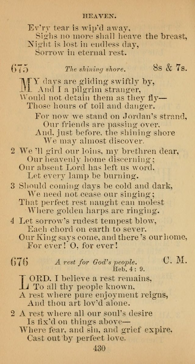 A Collection of Psalms, Hymns and Spiritual Songs; suited to the various kinds of Christian worship; and especially designed for and adapted to the Fraternity of the Brethren... page 437