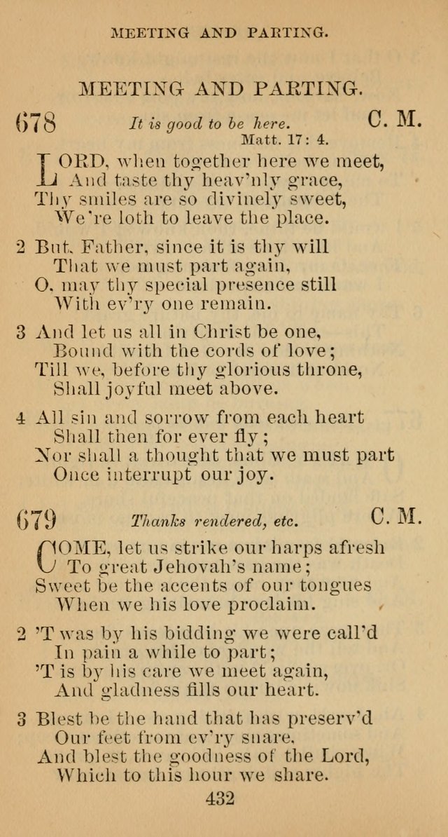 A Collection of Psalms, Hymns and Spiritual Songs; suited to the various kinds of Christian worship; and especially designed for and adapted to the Fraternity of the Brethren... page 439