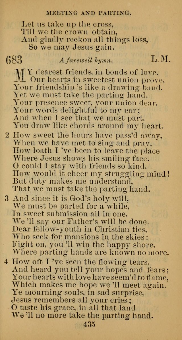 A Collection of Psalms, Hymns and Spiritual Songs; suited to the various kinds of Christian worship; and especially designed for and adapted to the Fraternity of the Brethren... page 442