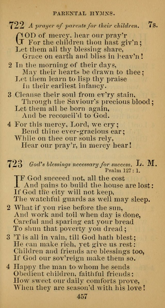 A Collection of Psalms, Hymns and Spiritual Songs; suited to the various kinds of Christian worship; and especially designed for and adapted to the Fraternity of the Brethren... page 464