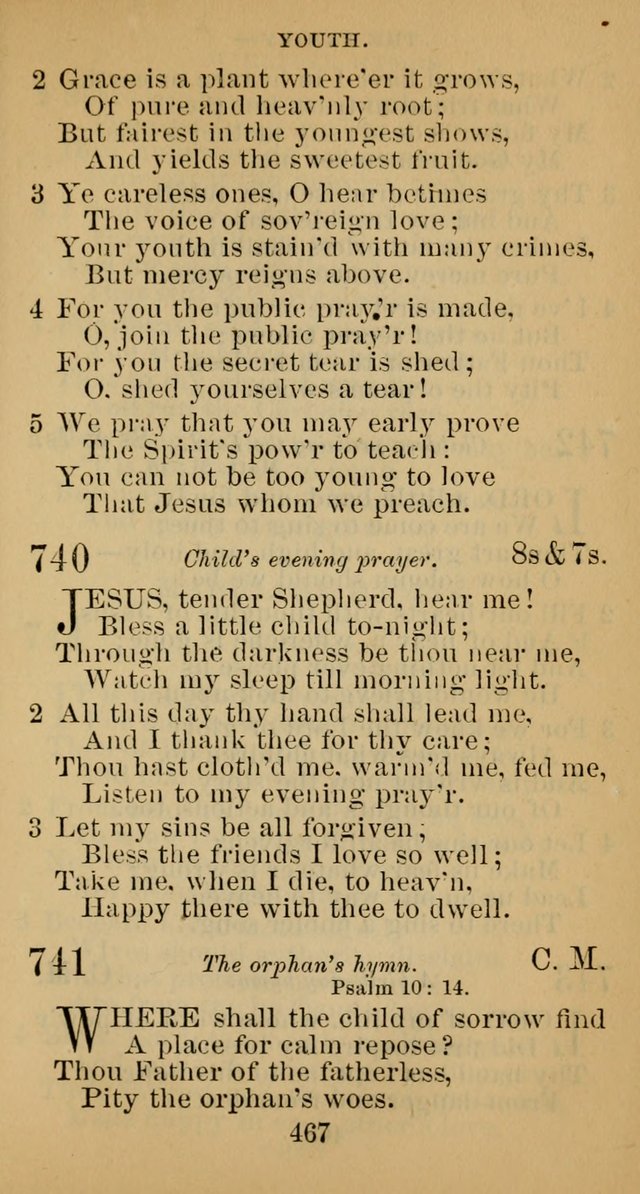 A Collection of Psalms, Hymns and Spiritual Songs; suited to the various kinds of Christian worship; and especially designed for and adapted to the Fraternity of the Brethren... page 474