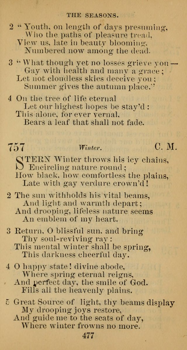 A Collection of Psalms, Hymns and Spiritual Songs; suited to the various kinds of Christian worship; and especially designed for and adapted to the Fraternity of the Brethren... page 484