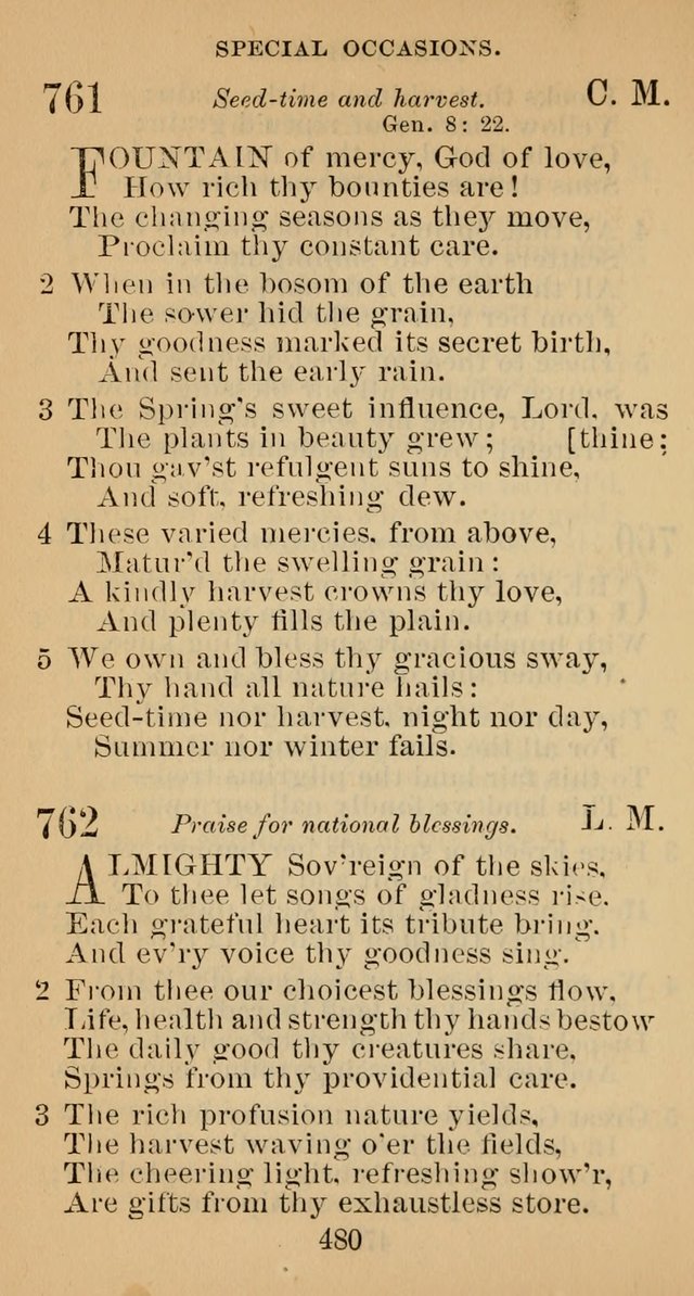 A Collection of Psalms, Hymns and Spiritual Songs; suited to the various kinds of Christian worship; and especially designed for and adapted to the Fraternity of the Brethren... page 487