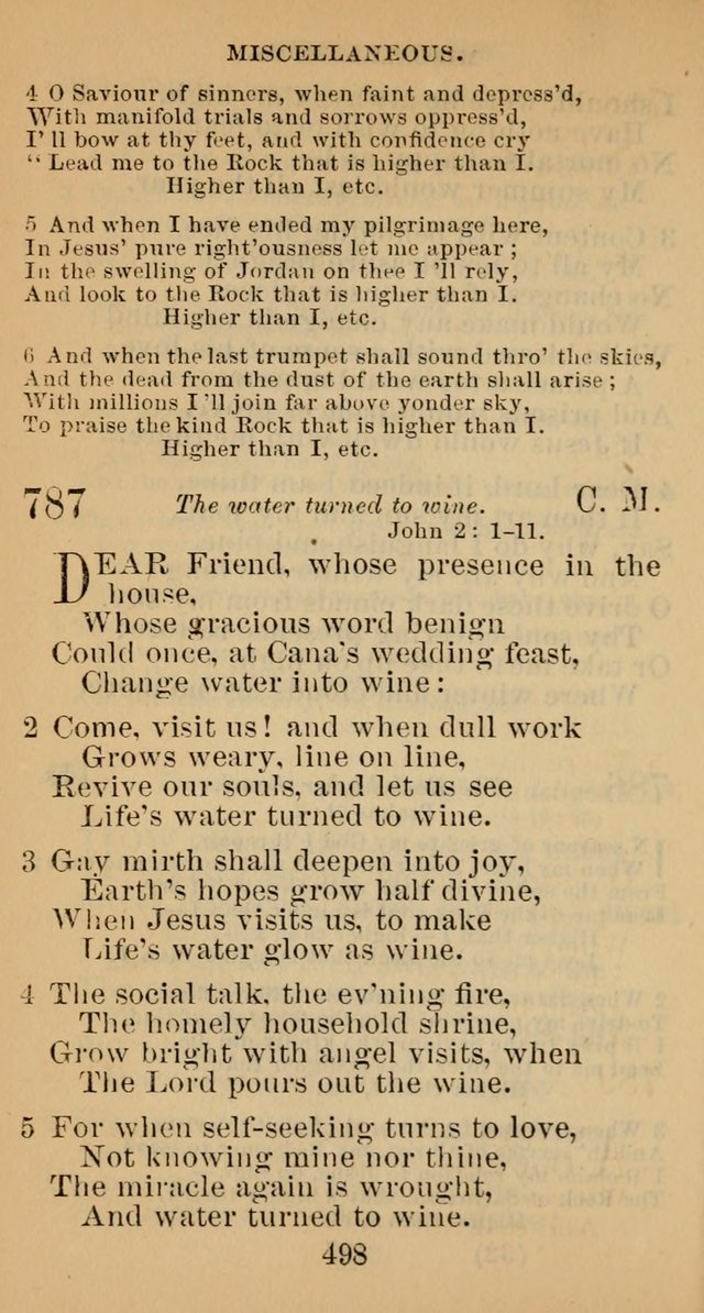 A Collection of Psalms, Hymns and Spiritual Songs; suited to the various kinds of Christian worship; and especially designed for and adapted to the Fraternity of the Brethren... page 505