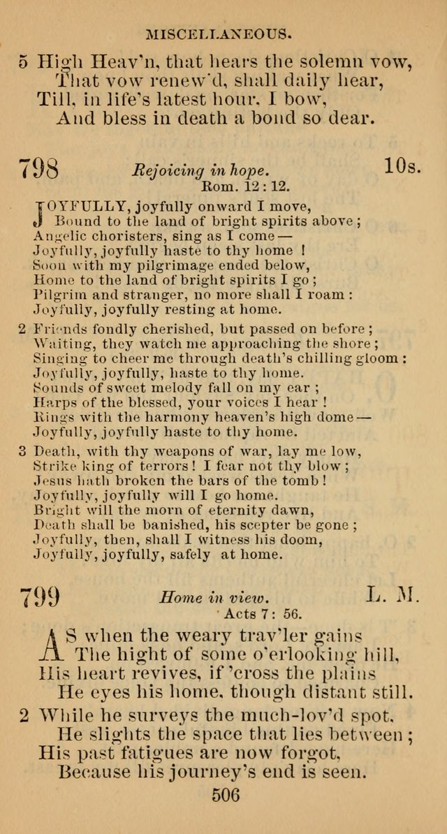 A Collection of Psalms, Hymns and Spiritual Songs; suited to the various kinds of Christian worship; and especially designed for and adapted to the Fraternity of the Brethren... page 513