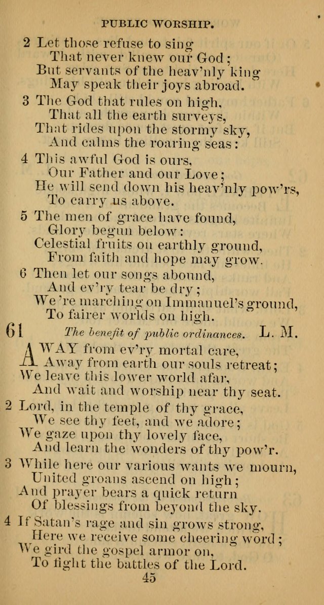 A Collection of Psalms, Hymns and Spiritual Songs; suited to the various kinds of Christian worship; and especially designed for and adapted to the Fraternity of the Brethren... page 52