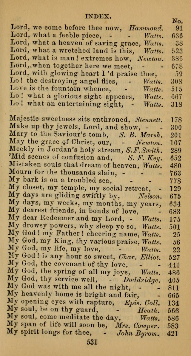 A Collection of Psalms, Hymns and Spiritual Songs; suited to the various kinds of Christian worship; and especially designed for and adapted to the Fraternity of the Brethren... page 538