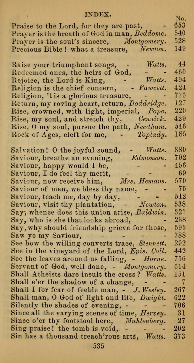 A Collection of Psalms, Hymns and Spiritual Songs; suited to the various kinds of Christian worship; and especially designed for and adapted to the Fraternity of the Brethren... page 542