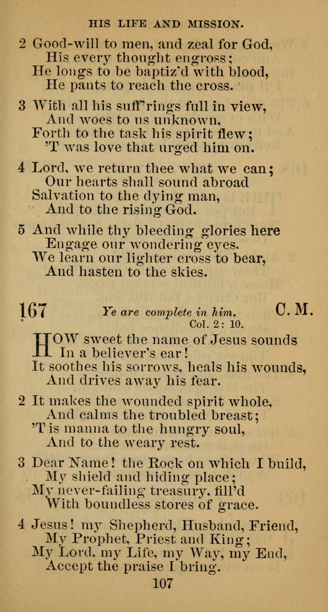 A Collection of Psalms, Hymns and Spiritual Songs; suited to the various kinds of Christian worship; and especially designed for and adapted to the Fraternity of the Brethren... page 98