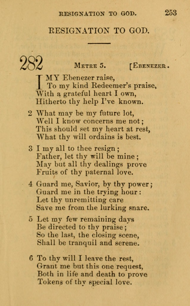 A Collection of Psalms, Hymns, and Spiritual Songs: suited to the various occasions of public worship and private devotion, of the church of Christ (6th ed.) page 253