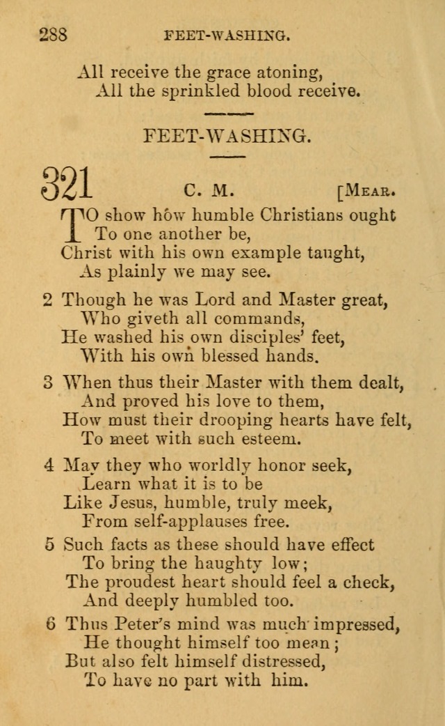 A Collection of Psalms, Hymns, and Spiritual Songs: suited to the various occasions of public worship and private devotion, of the church of Christ (6th ed.) page 288