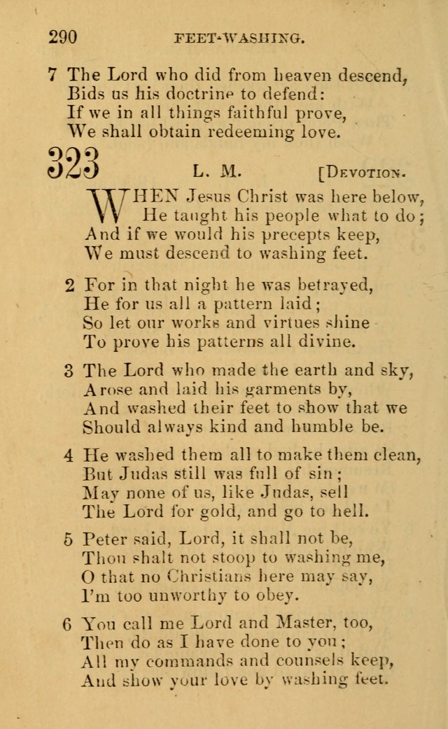 A Collection of Psalms, Hymns, and Spiritual Songs: suited to the various occasions of public worship and private devotion, of the church of Christ (6th ed.) page 290