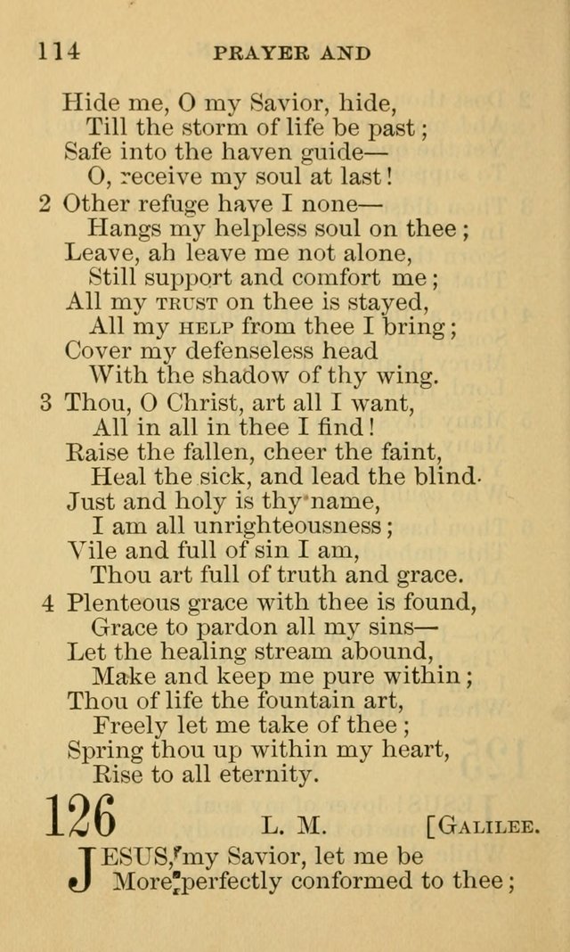 A Collection of Psalms and Hymns: suited to the various occasions of public worship and private devotion page 114