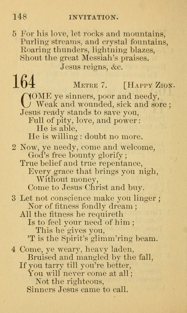 A Collection of Psalms and Hymns: suited to the various occasions of public worship and private devotion page 148