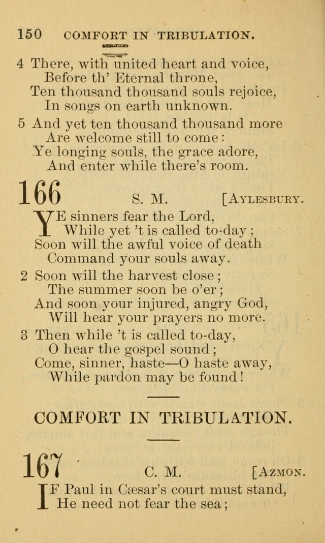 A Collection of Psalms and Hymns: suited to the various occasions of public worship and private devotion page 150