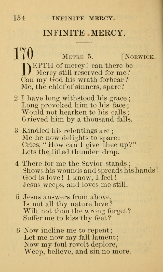 A Collection of Psalms and Hymns: suited to the various occasions of public worship and private devotion page 154