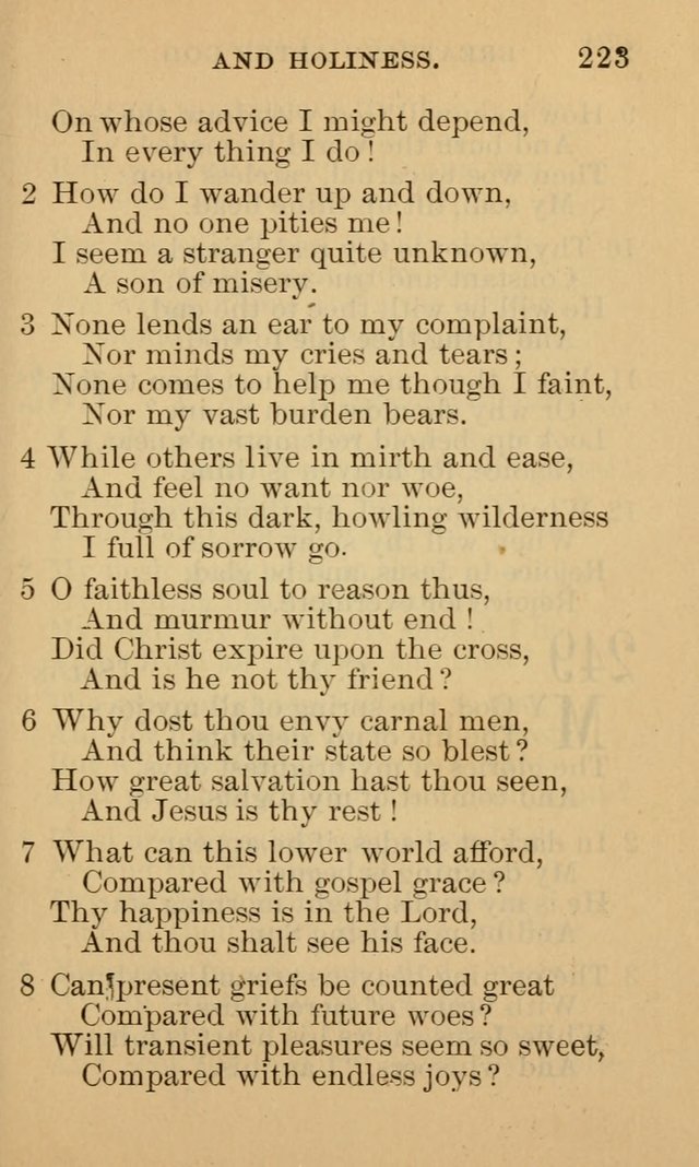 A Collection of Psalms and Hymns: suited to the various occasions of public worship and private devotion page 223