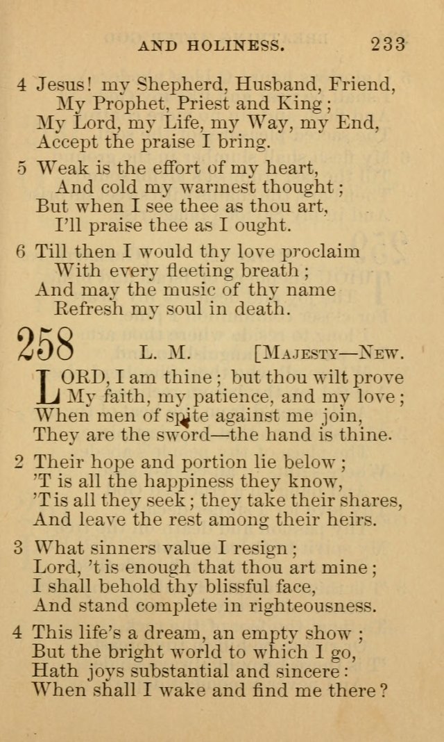 A Collection of Psalms and Hymns: suited to the various occasions of public worship and private devotion page 233