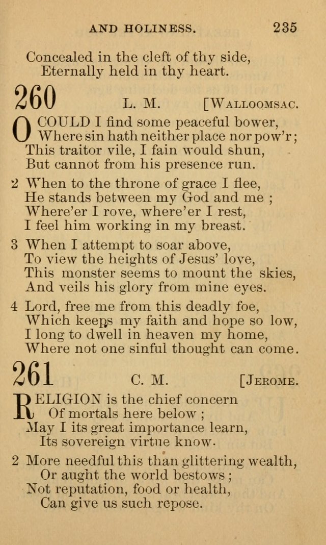 A Collection of Psalms and Hymns: suited to the various occasions of public worship and private devotion page 235