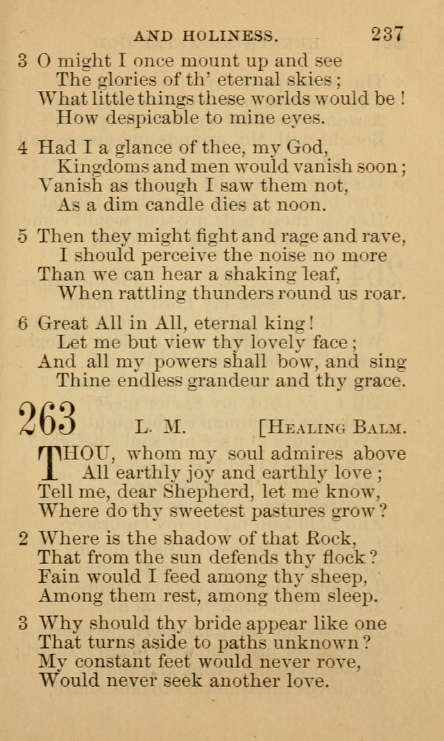 A Collection of Psalms and Hymns: suited to the various occasions of public worship and private devotion page 237