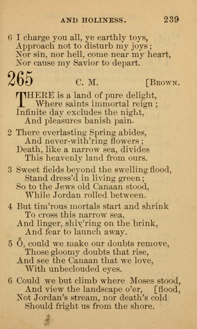 A Collection of Psalms and Hymns: suited to the various occasions of public worship and private devotion page 239