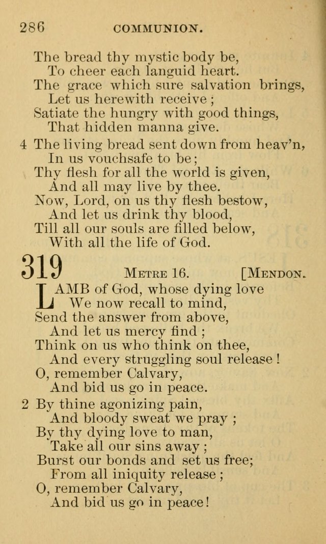 A Collection of Psalms and Hymns: suited to the various occasions of public worship and private devotion page 286