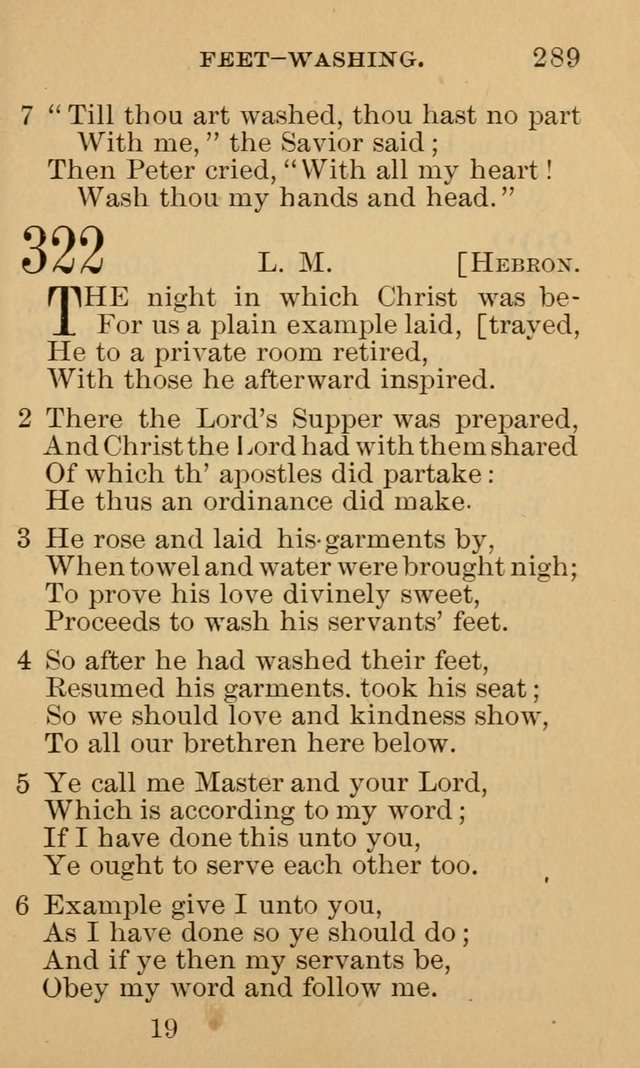 A Collection of Psalms and Hymns: suited to the various occasions of public worship and private devotion page 289