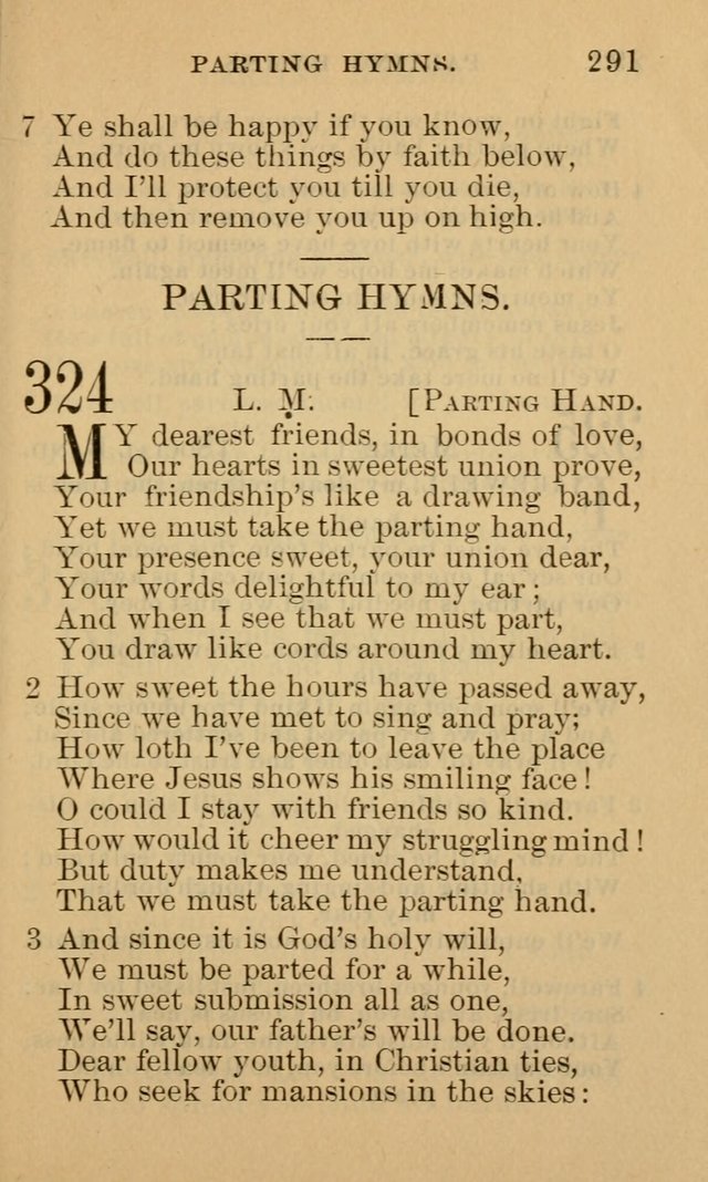 A Collection of Psalms and Hymns: suited to the various occasions of public worship and private devotion page 291