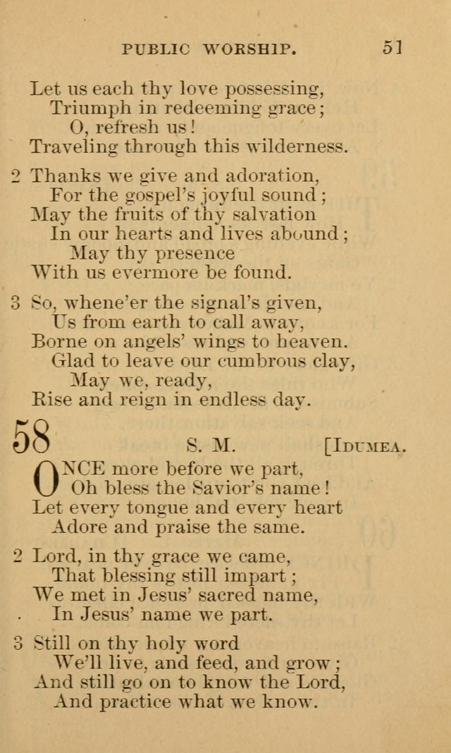 A Collection of Psalms and Hymns: suited to the various occasions of public worship and private devotion page 51