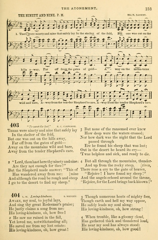 Cumberland Presbyterian hymnal: a selection of spiritual songs for use in the Cumberland Presbyterian Church page 166