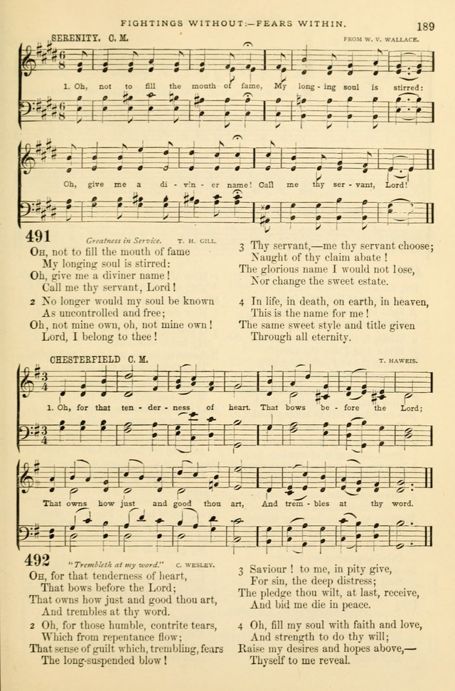 Cumberland Presbyterian hymnal: a selection of spiritual songs for use in the Cumberland Presbyterian Church page 202