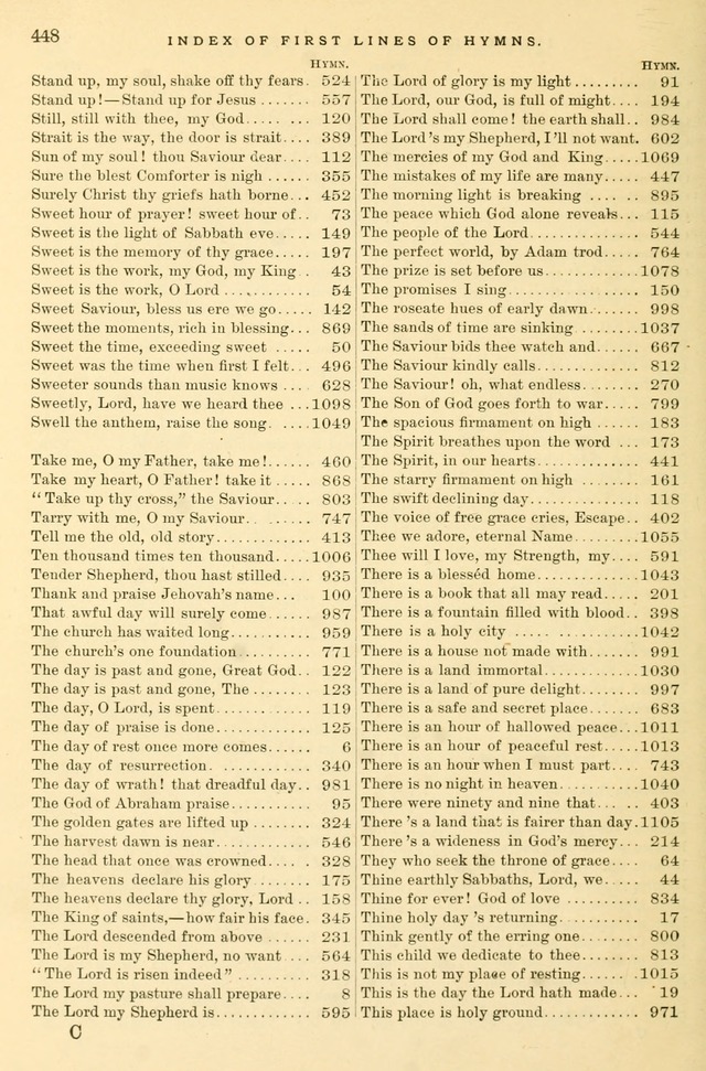 Cumberland Presbyterian hymnal: a selection of spiritual songs for use in the Cumberland Presbyterian Church page 461