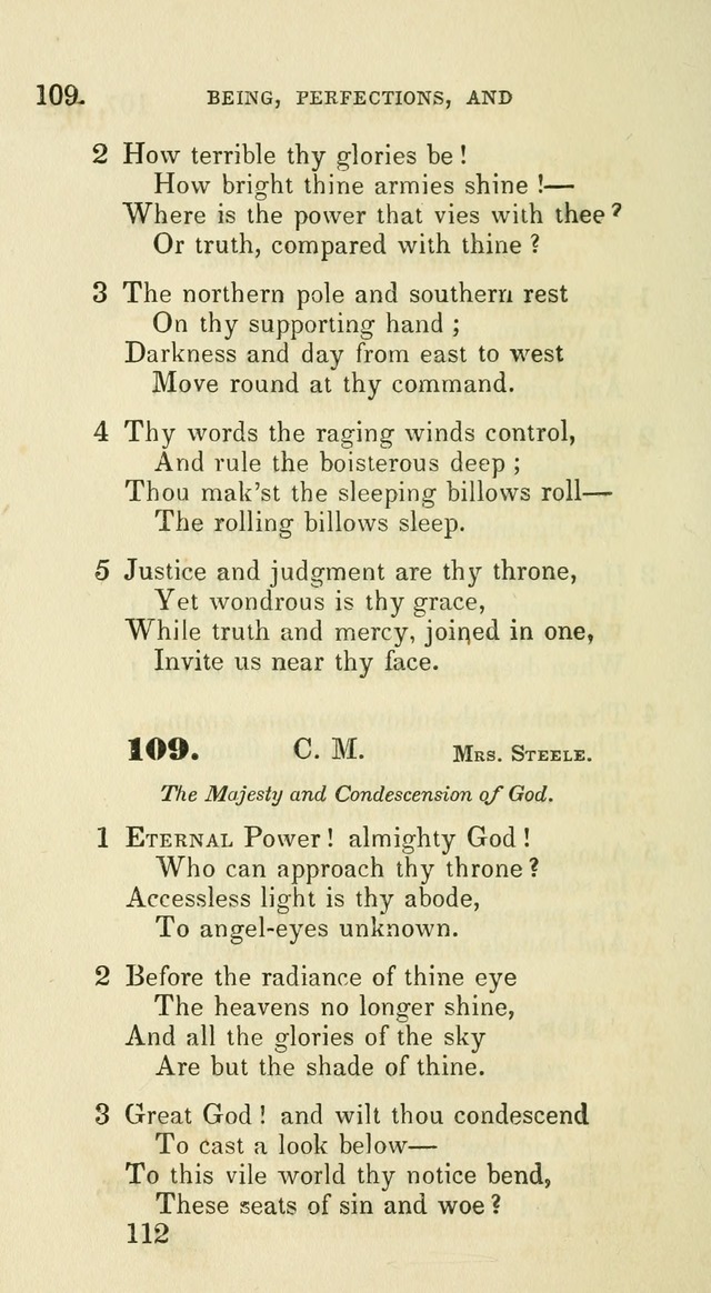 A Collection of Psalms and Hymns for the use of Universalist Societies and Families (13th ed.) page 110