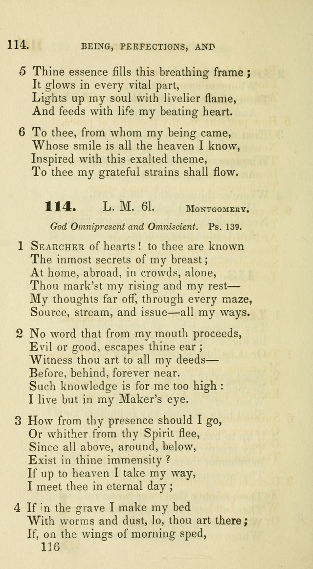 A Collection of Psalms and Hymns for the use of Universalist Societies and Families (13th ed.) page 114