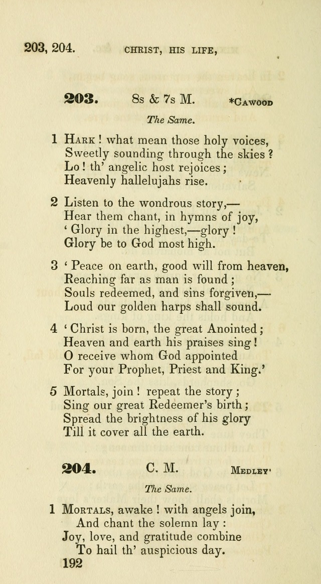 A Collection of Psalms and Hymns for the use of Universalist Societies and Families (13th ed.) page 190