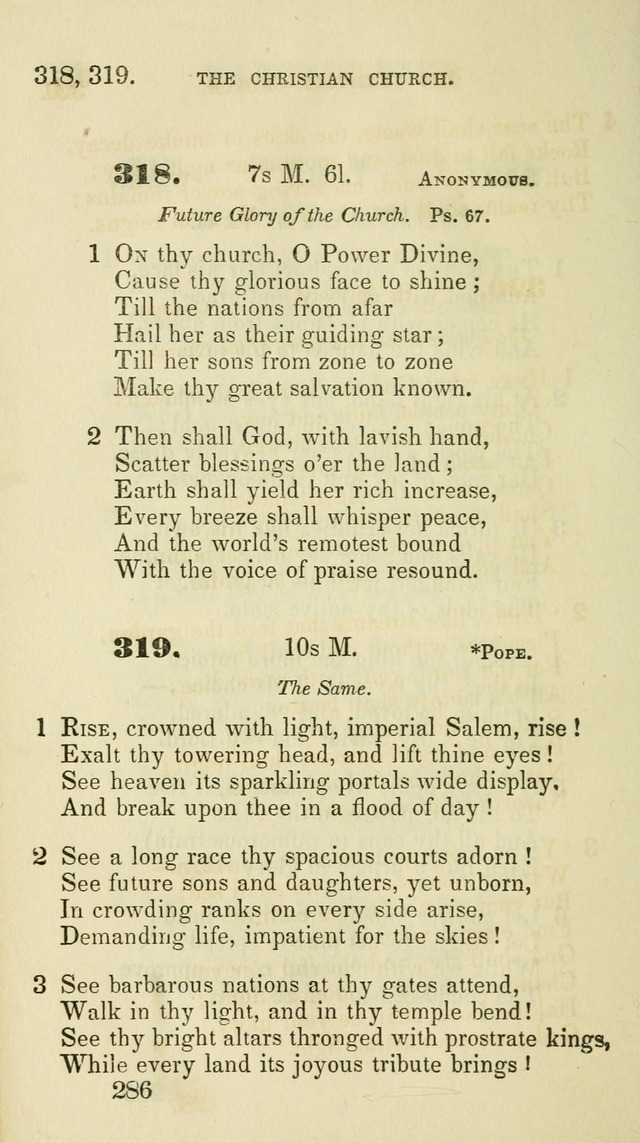 A Collection of Psalms and Hymns for the use of Universalist Societies and Families (13th ed.) page 286