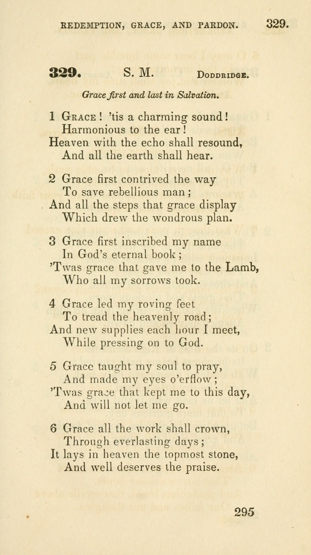 A Collection of Psalms and Hymns for the use of Universalist Societies and Families (13th ed.) page 295